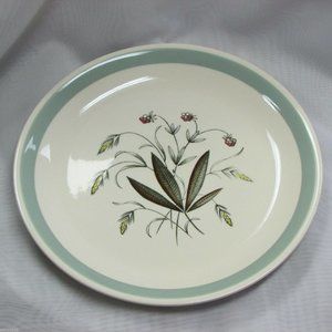 Vintage Alfred Meakin Hedgerow Dinner Plate Plants Grasses Flowers Cottagecore